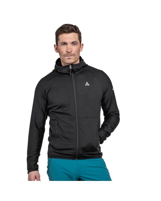 Schoeffel Fleecejacke Fleece Hoody Style Cascata MNS in Black für Herren