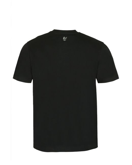 Hajo Doppelpack-T-Shirt Rundhals in Black für Herren