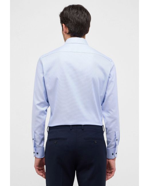 Eterna Langarmhemd MODERN FIT NON IRON (bügelfrei) in White für Herren
