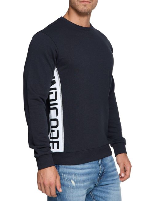 INDICODE Strickpullover INNilon in Blue für Herren