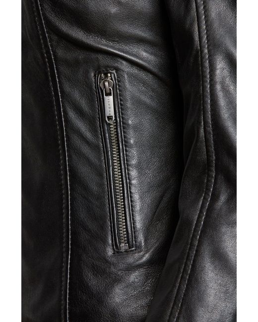 Bugatti Black Lederjacke BULady-144 (1-St) aus weichem Leder