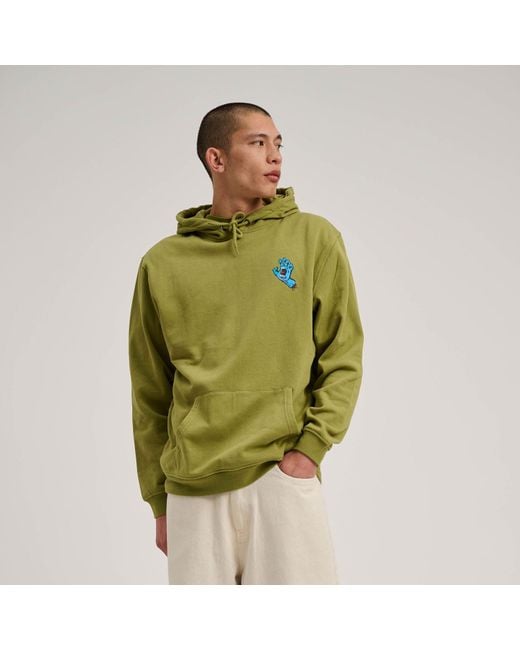 Santa Cruz Kapuzensweatshirt SCREAMING HAND CHEST HOOD in Green für Herren