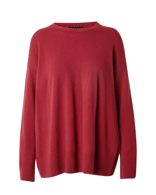Sisley Red Rundhalspullover (1-tlg) Plain/ohne Details