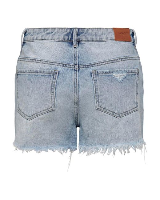 ONLY Blue Jeansshorts Pacy (1-tlg)