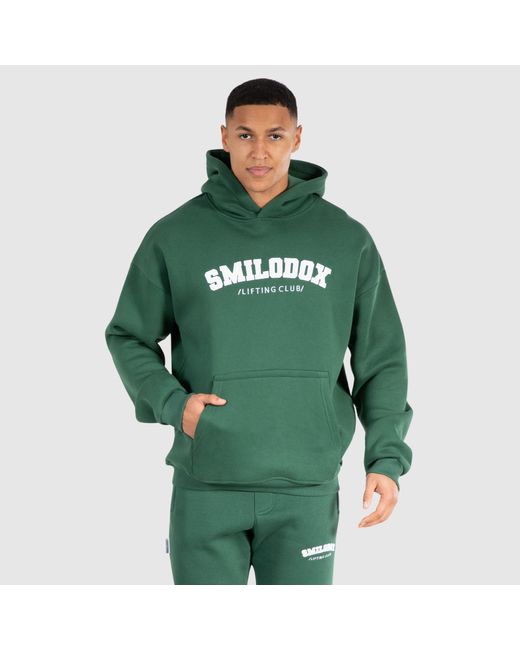 Smilodox Hoodie Harden Oversize in Green für Herren