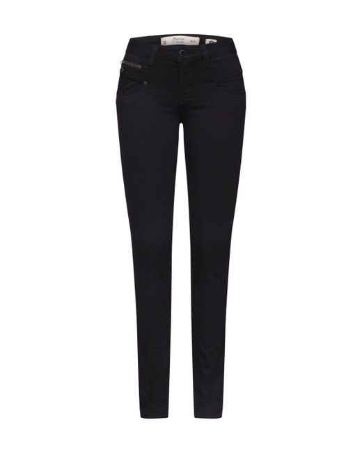 Freeman T.porter Black Slim-fit-Jeans Alexa (1-tlg) Weiteres Detail, Plain/ohne Details