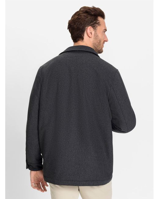WITT Funktionsjacke Longjacke in Black für Herren