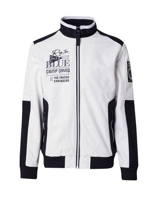 Camp David Softshelljacke (1-St) in Blue für Herren