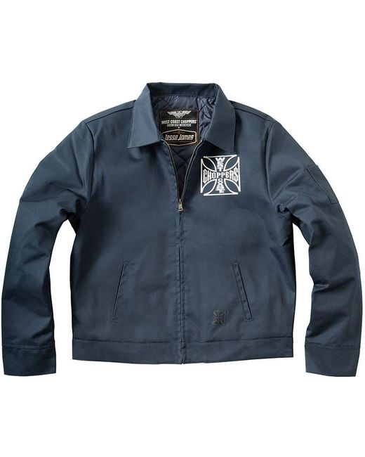 West Coast Choppers Kurzjacke Og Lined Workjacket in Blue für Herren