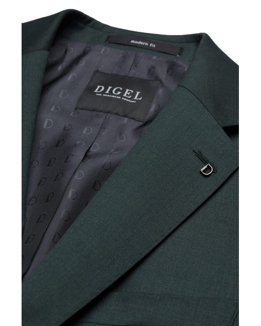 DIGEL Anzugsakko Duncan-AMF (1-tlg., Schurwolle) Kissing Buttons in Green für Herren