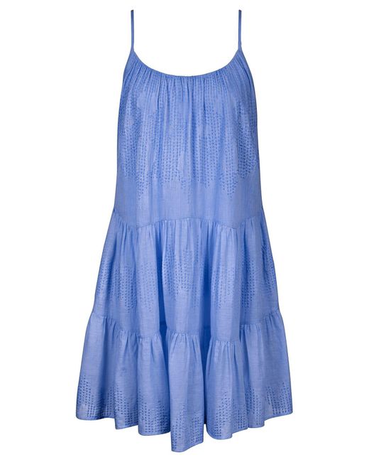 watercult Blue Sommerkleid ISLAND NOSTALGIA SHORT DRESS