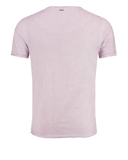 Key Largo T-Shirt MT SODA NEW v-neck in Pink für Herren