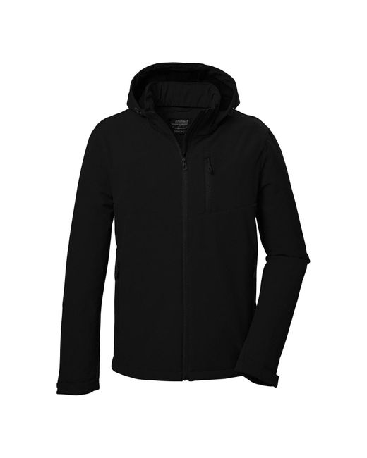 Killtec 3-in-1-Funktionsjacke Softshelljacke KOW 92 MN SFTSHLL JCKT in Black für Herren