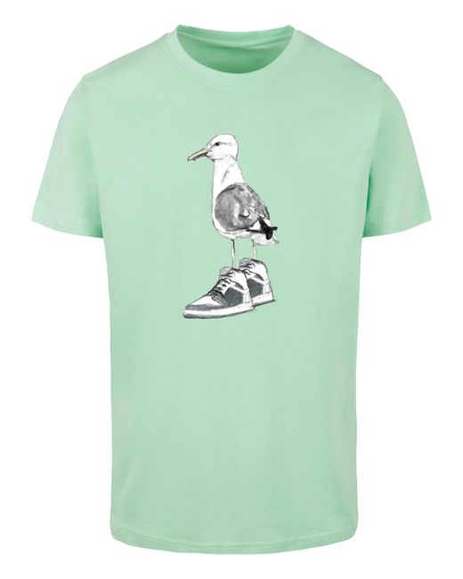 Mister Tee T-Shirt Seagull Sneakers Tee (1-tlg) in Green für Herren