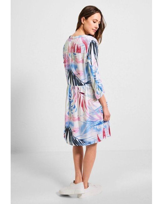 Cecil Blue Sommerkleid / Da.Kleid / TOS Print Dress