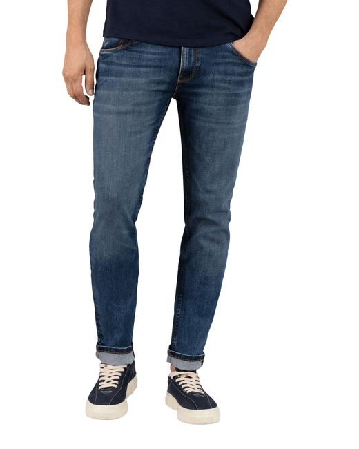 Timezone Stoffhose in Blue für Herren