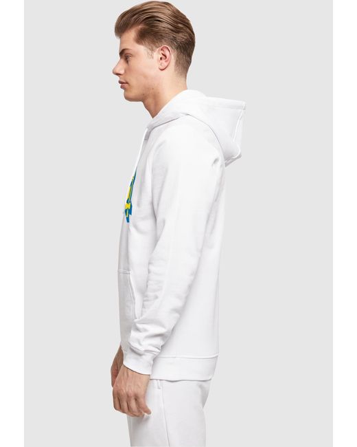 Merchcode Kapuzensweatshirt Ghost in Blue für Herren