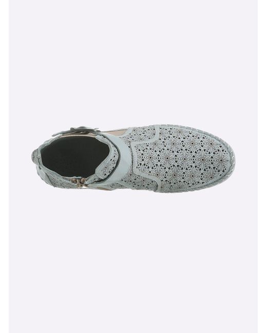 Gemini Gray Stiefelette Wechselfußbett