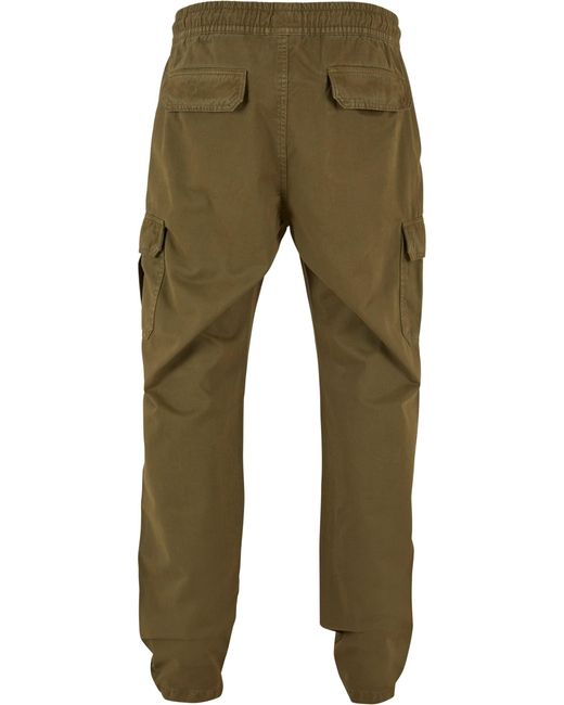 Urban Classics Cargohose Cotton Cargo Pants (1-tlg) in Green für Herren