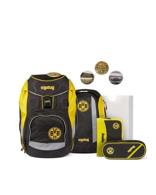 ergobag Multicolor Schulrucksack Pack (., 6tlg)
