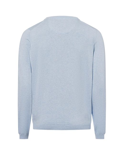 Fynch-Hatton Strickpullover in Blue für Herren