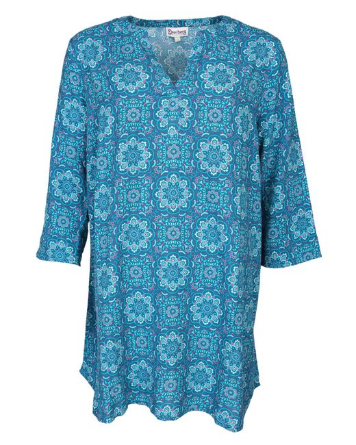 Deerberg Blue Tunika ornamental
