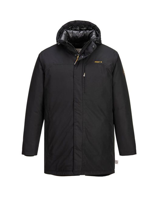 RennerXXL Aurelios Funktionsjacke wattiert Übergrößen XXL-8XL in Black für Herren