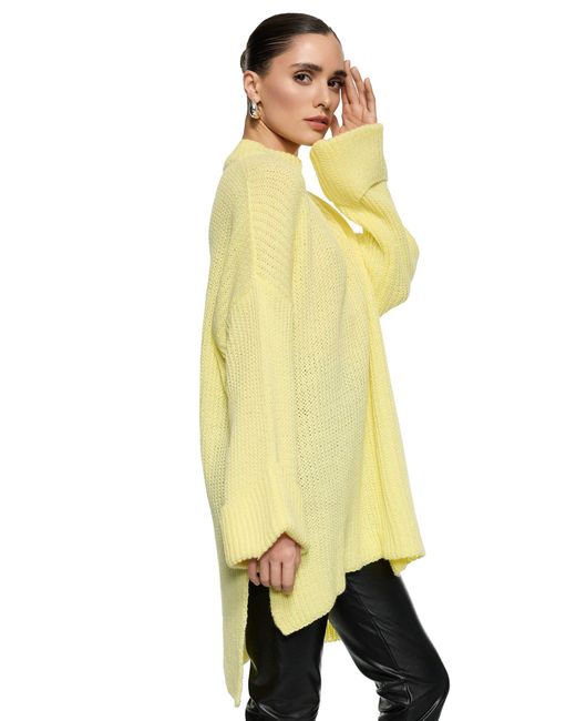 Worldclassca Metallic Longpullover Oversize Strickpulllover)