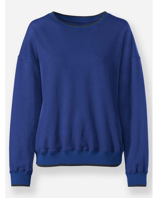 heine Blue Sweater Sweatshirt