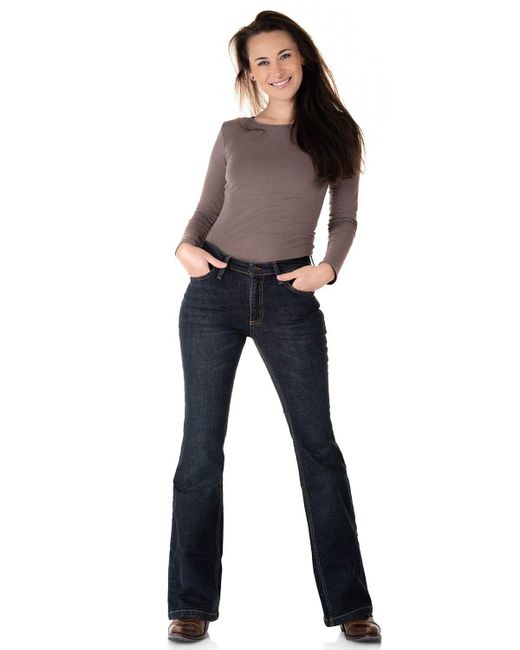 Comycom Blue Bootcut-Jeans ROOTS