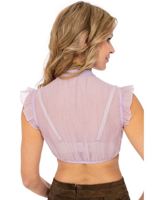 Marjo Pink Dirndlbluse WALDBRUNN