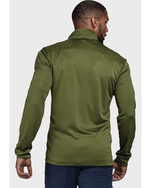 Schoeffel Strickfleece-Pullover CIRC Fleece Looop M in Green für Herren