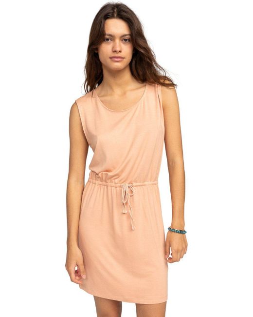 Roxy Pink Strickkleid Surfs Up