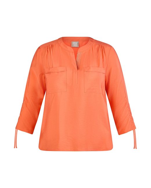 Rabe Orange Hemdbluse Bluse 4152