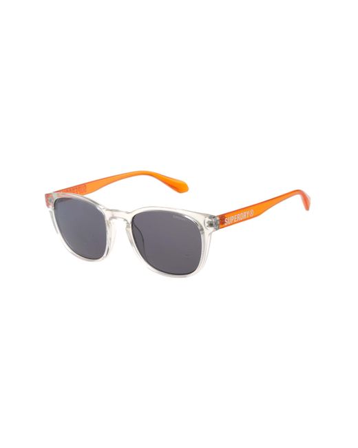 Superdry Sonnenbrille Modell 996097 Form Karree/Soft, Logoschriftzug auf Bügel, Injectionfassung in Black für Herren