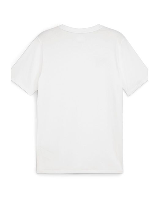 PUMA T-Shirt teamGOAL Casuals Tee (1-tlg) in White für Herren