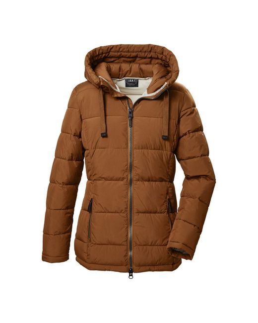 G.i.g.a. Dx Brown .I.G.A. DX by killtec Funktionsjacke Steppjacke GW 68 WMN QLTD JCKT