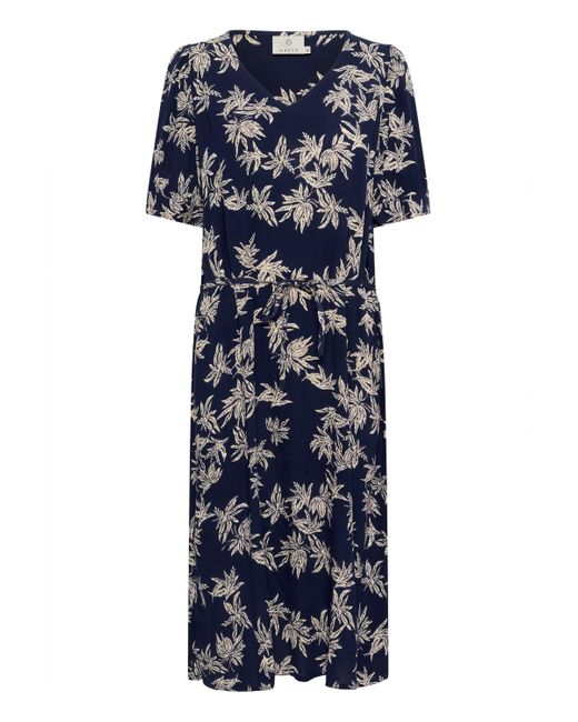 Kaffe Blue Blusenkleid Kleid BPskyla
