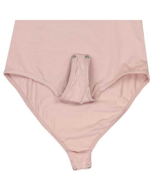 Alkato Multicolor Langarmbody Bodysuit body mit Rundhalsausschnitt