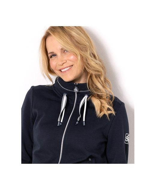 SER Blue Neu eingetroffen! Sweatjacke, Stehkragen W9240300