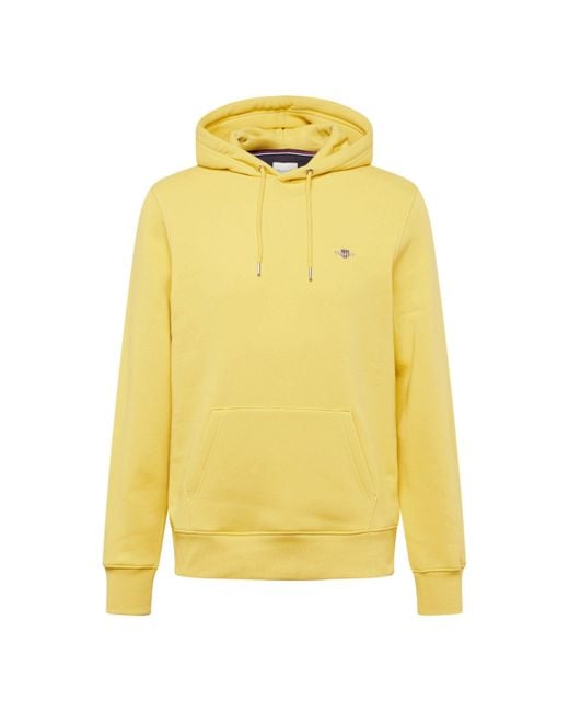 GANT Sweatshirt (1-tlg) in Gelb für Herren | Lyst DE