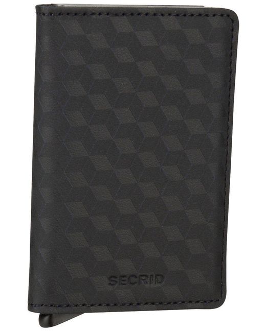 Secrid Black Geldbörse Slimwallet Optical
