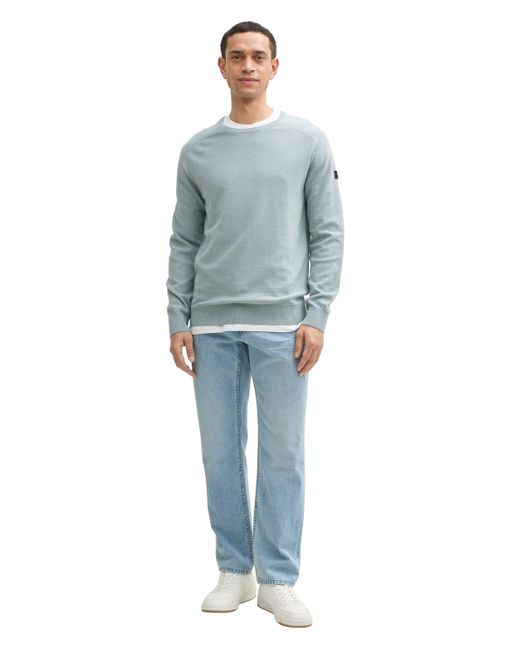 Tom Tailor Strickpullover in Blue für Herren