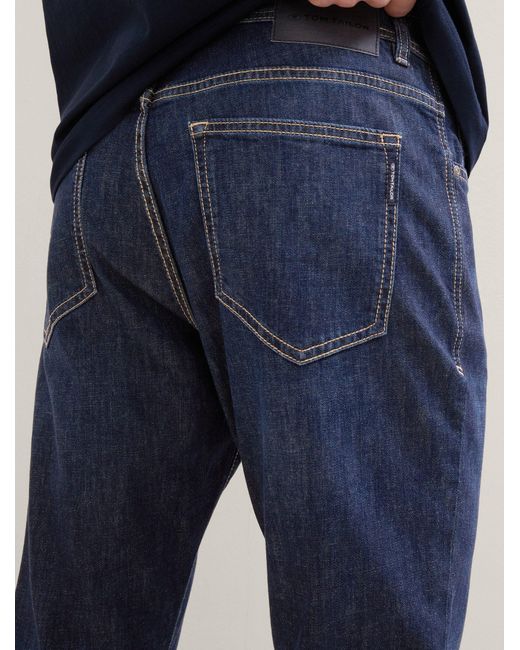 Tom Tailor Straight- Ultra Light Josh Slim Jeans in Blue für Herren