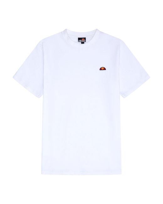 Ellesse T-Shirt Baumwolle CASSICA TEE (Packung, 1er Pack) in White für Herren