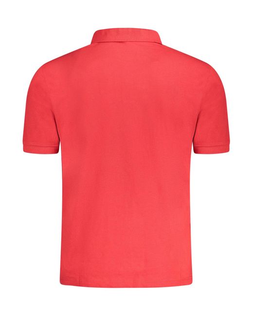 North Sails Stilvolles -Kurzarm-Poloshirt in Rot mit in Red für Herren