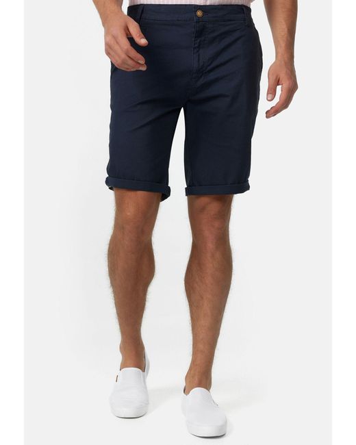INDICODE Chinoshorts Creel in Blue für Herren