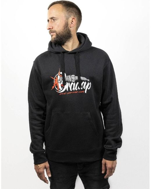 John Doe Kapuzenpullover in Black für Herren
