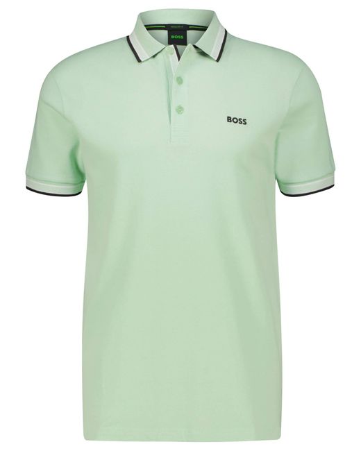 Boss Poloshirt PADDY Regular Fit (1-tlg) in Green für Herren