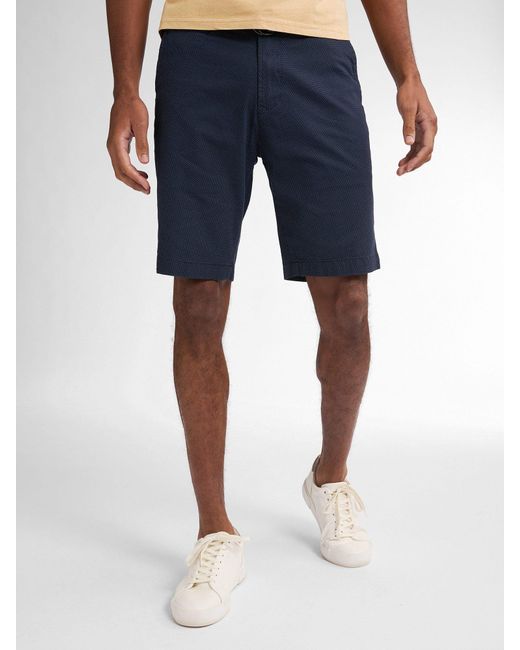 Petrol Industries Chinoshorts mit Gürtel in Blue für Herren